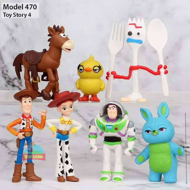 Action Figure Set - Model 470 : Toy Story 4